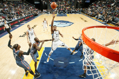 Charlotte Bobcats v Memphis Grizzlies: Rudy Gay, Nazr Mohammed and Stephen Jackson